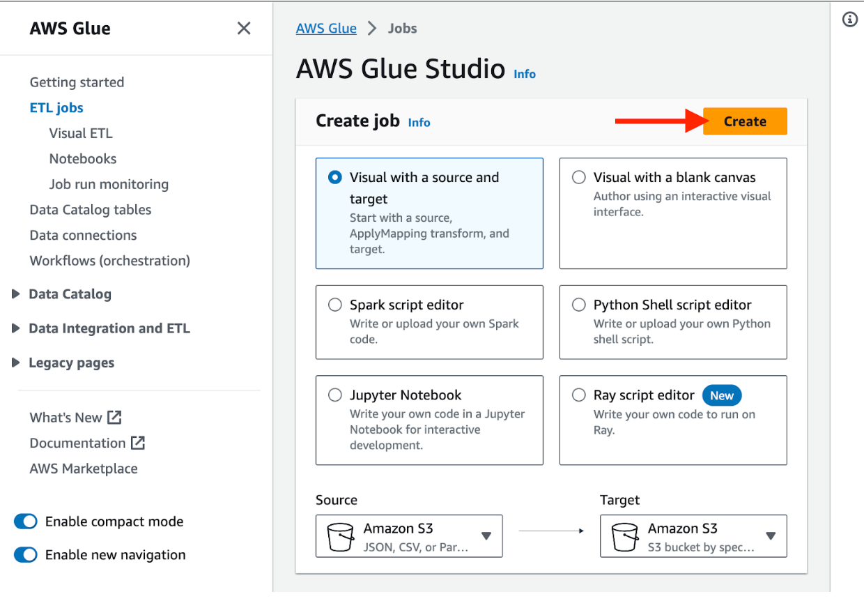 Effortless Data Ingestion with AWS Glue: From Databases to Data Warehouses